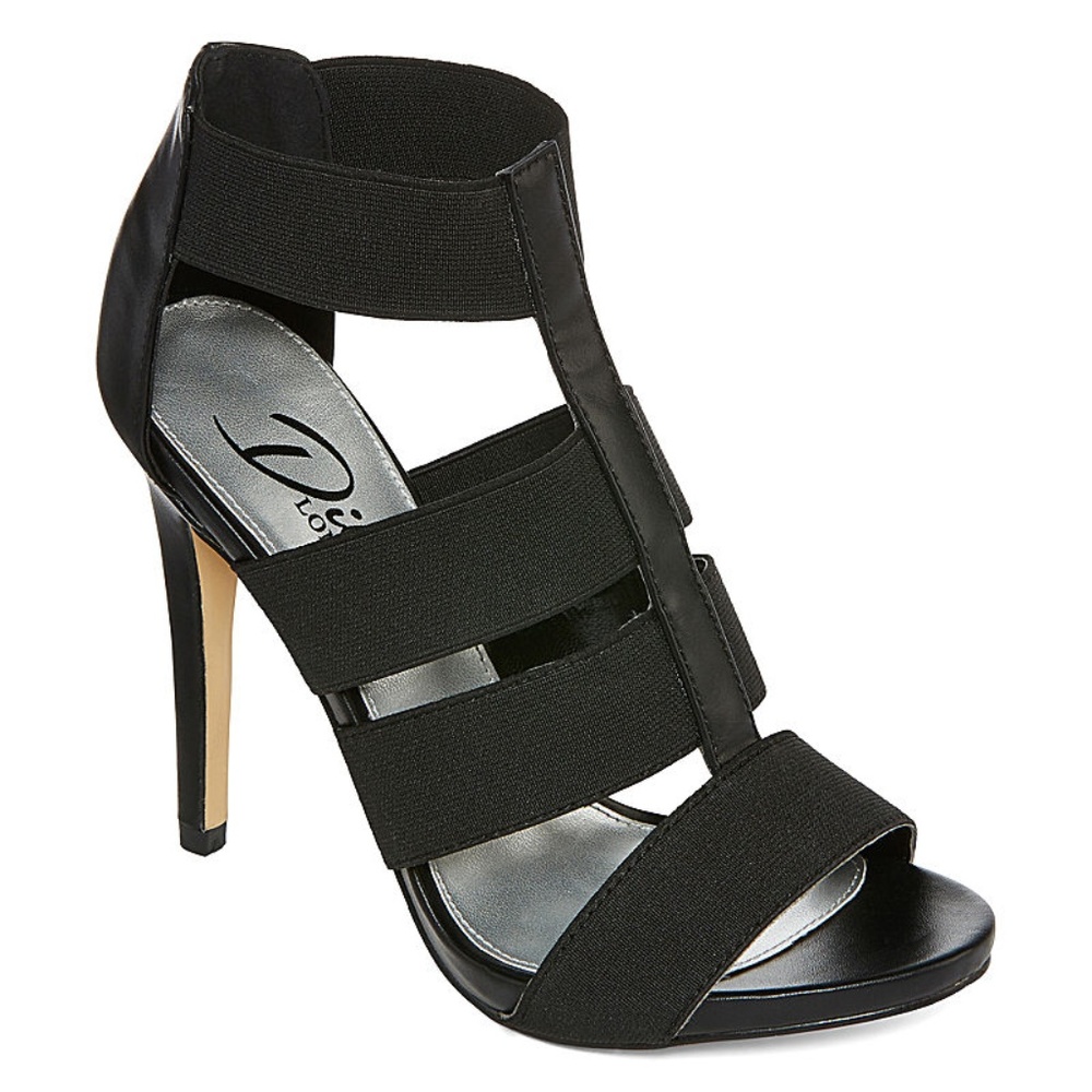 Diba LONDON Serena Black Strappy Sandals